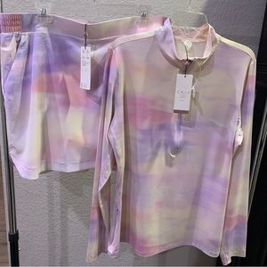 NWT Calia Skort (XL) & 3/4 Zip Pullover (XXL) - Pastels